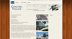 Desktop Screenshot of concordvillage.com